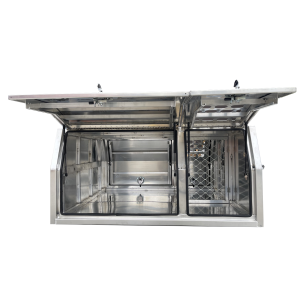Steel or Aluminium? What Every Ute Owner Should Know Before Choosing a Dog Box 2 Flat Aluminium Canopy With Full Dog Box Section