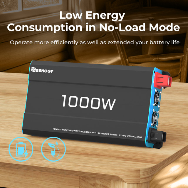 1000W 12V to 230V/240V Pure Sine Wave Inverter (with UPS Function) 7 1000W 12V to 230V/240V Pure Sine Wave Inverter (with UPS Function)