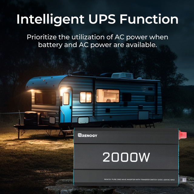 2000W 12V to 230V/240V Pure Sine Wave Inverter (with UPS Function) 6 2000W 12V to 230V/240V Pure Sine Wave Inverter (with UPS Function)