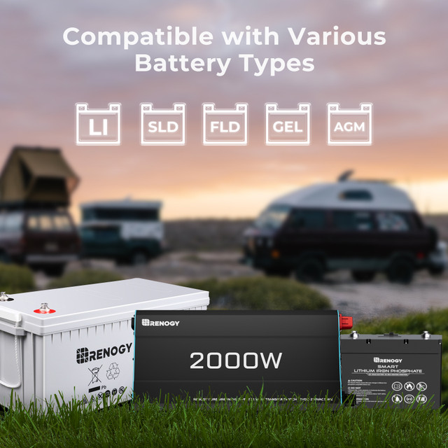 2000W 12V to 230V/240V Pure Sine Wave Inverter (with UPS Function) 9 2000W 12V to 230V/240V Pure Sine Wave Inverter (with UPS Function) - Image 9