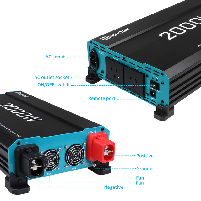 2000W 12V to 230V/240V Pure Sine Wave Inverter (with UPS Function) 10 2000W 12V to 230V/240V Pure Sine Wave Inverter (with UPS Function)