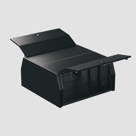 Xceed Flat 1800mm Aluminium Ute Canopy - Black