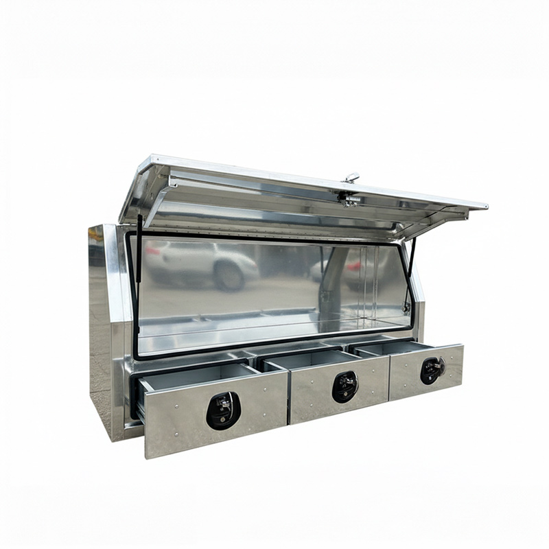 1700mm Flat Plate Half Open with 3 Drawers Toolbox 9 1700mm Flat Plate Half Open with 3 Drawers Toolbox - Image 9
