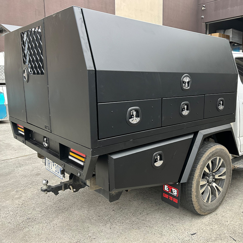 1700mm Flat Plate Half Open with 3 Drawers Toolbox 2 1700mm Flat Plate Half Open with 3 Drawers Toolbox - Image 2