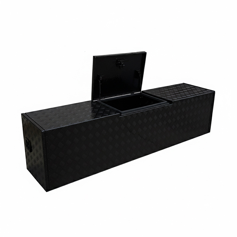 Aluminium Caravan Trailer Campers Tool Box for Generator, Webber BBQ and Gas Bottle 4 Aluminium Caravan Trailer Campers Tool Box for Generator, Webber BBQ and Gas Bottle - Image 4