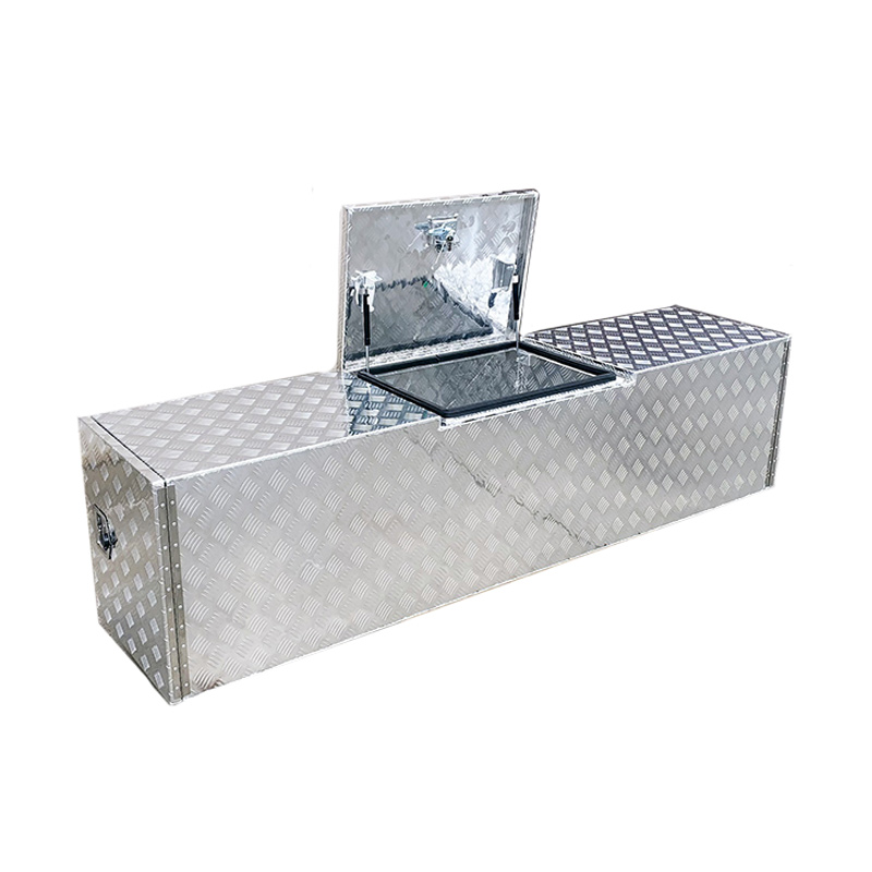 Aluminium Caravan Trailer Campers Tool Box for Generator, Webber BBQ and Gas Bottle 3 Aluminium Caravan Trailer Campers Tool Box for Generator, Webber BBQ and Gas Bottle - Image 3