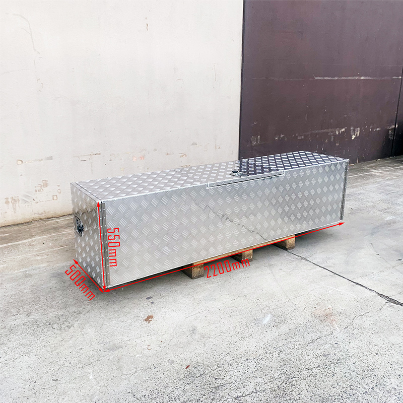 Aluminium Caravan Trailer Campers Tool Box for Generator, Webber BBQ and Gas Bottle 6 Aluminium Caravan Trailer Campers Tool Box for Generator, Webber BBQ and Gas Bottle - Image 6