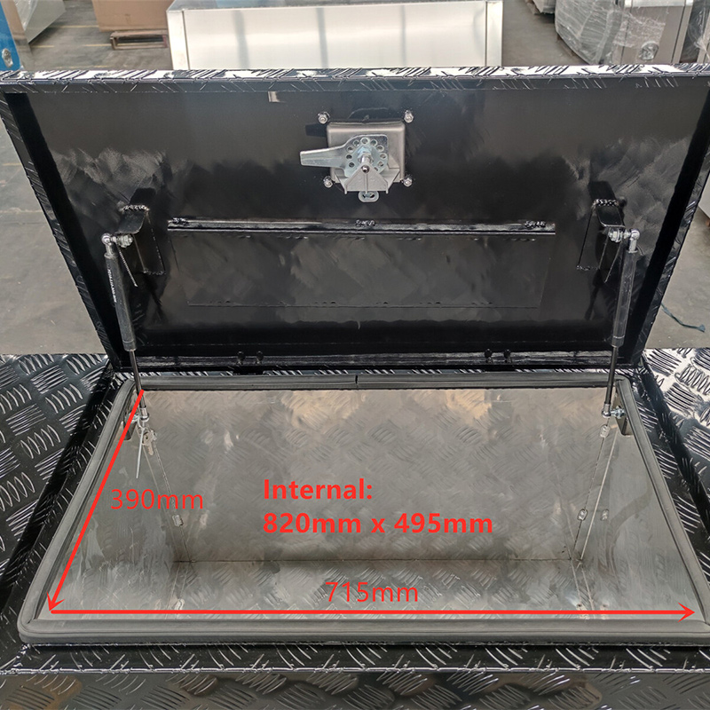 Aluminium Caravan Trailer Campers Tool Box for Generator, Webber BBQ and Gas Bottle 7 Aluminium Caravan Trailer Campers Tool Box for Generator, Webber BBQ and Gas Bottle - Image 7