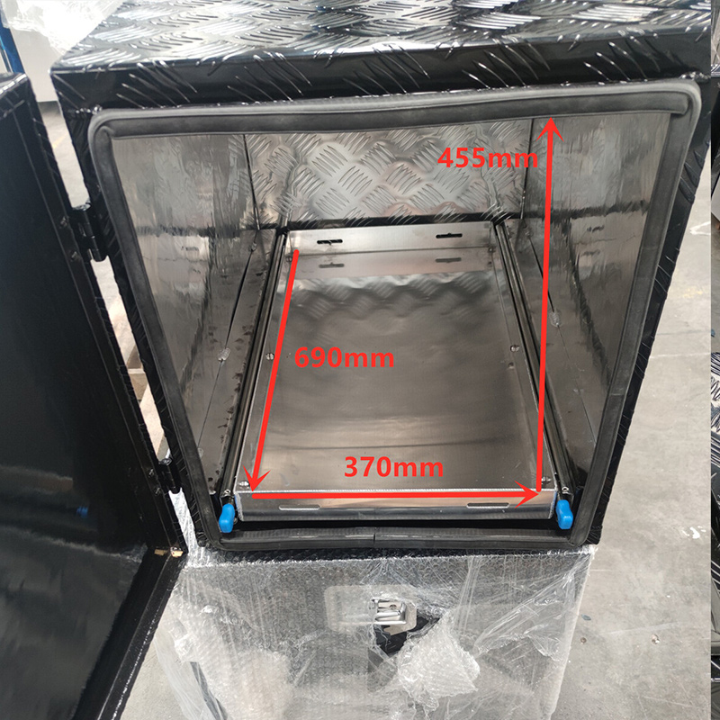 Aluminium Caravan Trailer Campers Tool Box for Generator, Webber BBQ and Gas Bottle 8 Aluminium Caravan Trailer Campers Tool Box for Generator, Webber BBQ and Gas Bottle - Image 8