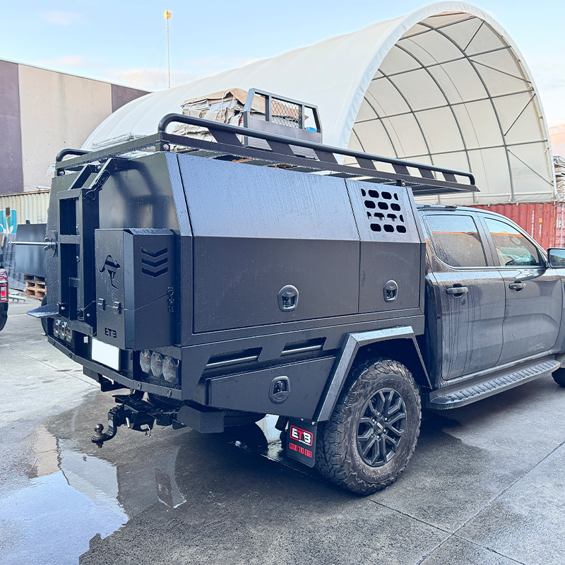 1600mm Aluminium Canopy With 1/4 Dog Box 2 1600mm Aluminium Canopy With 1/4 Dog Box - Image 2