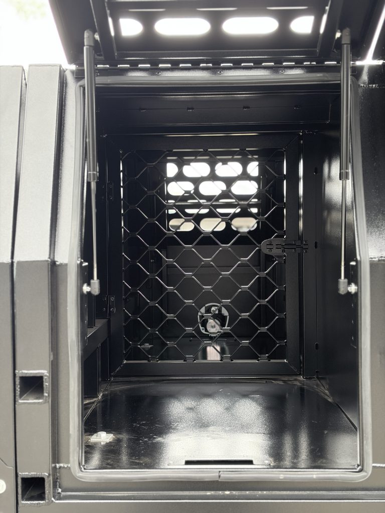 Full Dog Box Ute Canopy – Integrated Dog Transport & Storage System 1 full dog box ute canopy