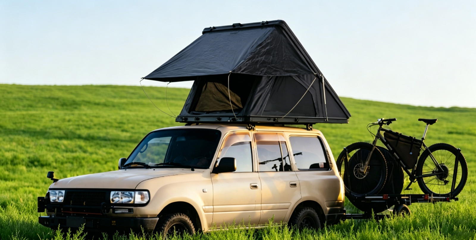 aluminium hard shell rooftop tent