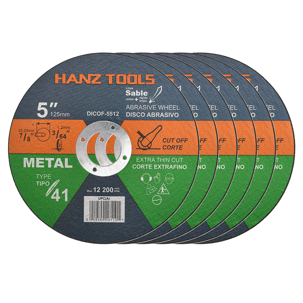 10PCS 5" 125mm Angle Grinder Cutting Discs Thin Cut Off Wheels for Metal and Steel 1 125mm Metal Cutting Discs