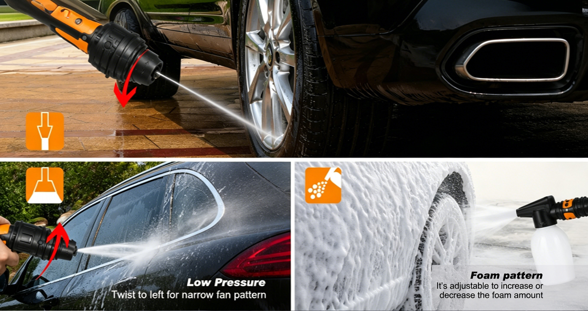 1300 PSI High Pressure Washer
