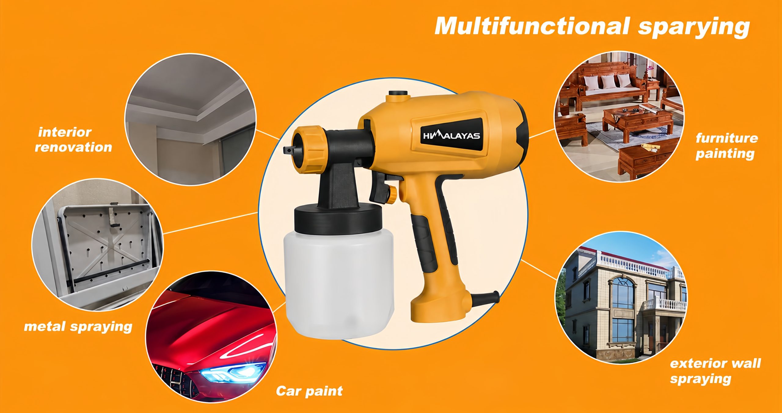 Electric Paint Spray Gun