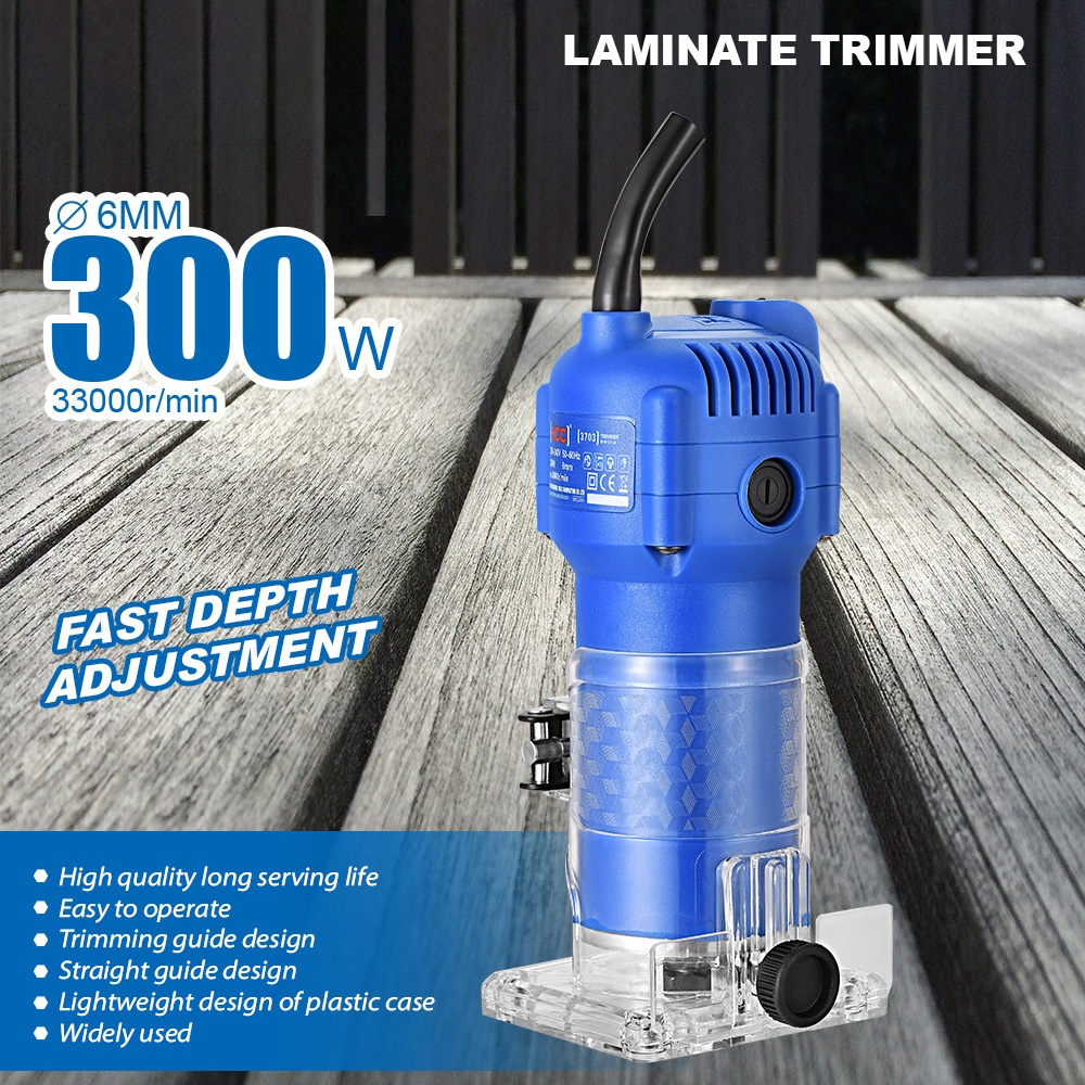 Laminate Trimmer Wood Router Clear Base Power Tool 5 Laminate Trimmer