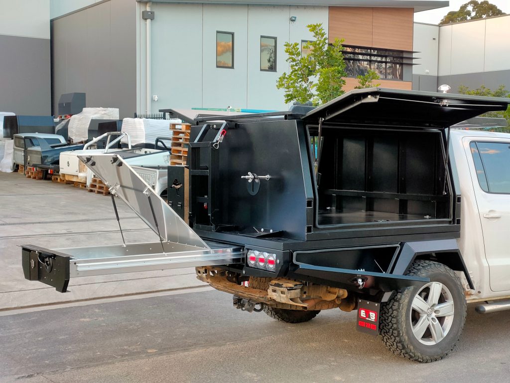 Amarok Tray and Canopy Setup Built for Work During the Week and Touring on the Weekend 1 Amarok Tray and Canopy Setup